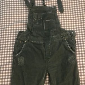 Free People Corduroy Overalls